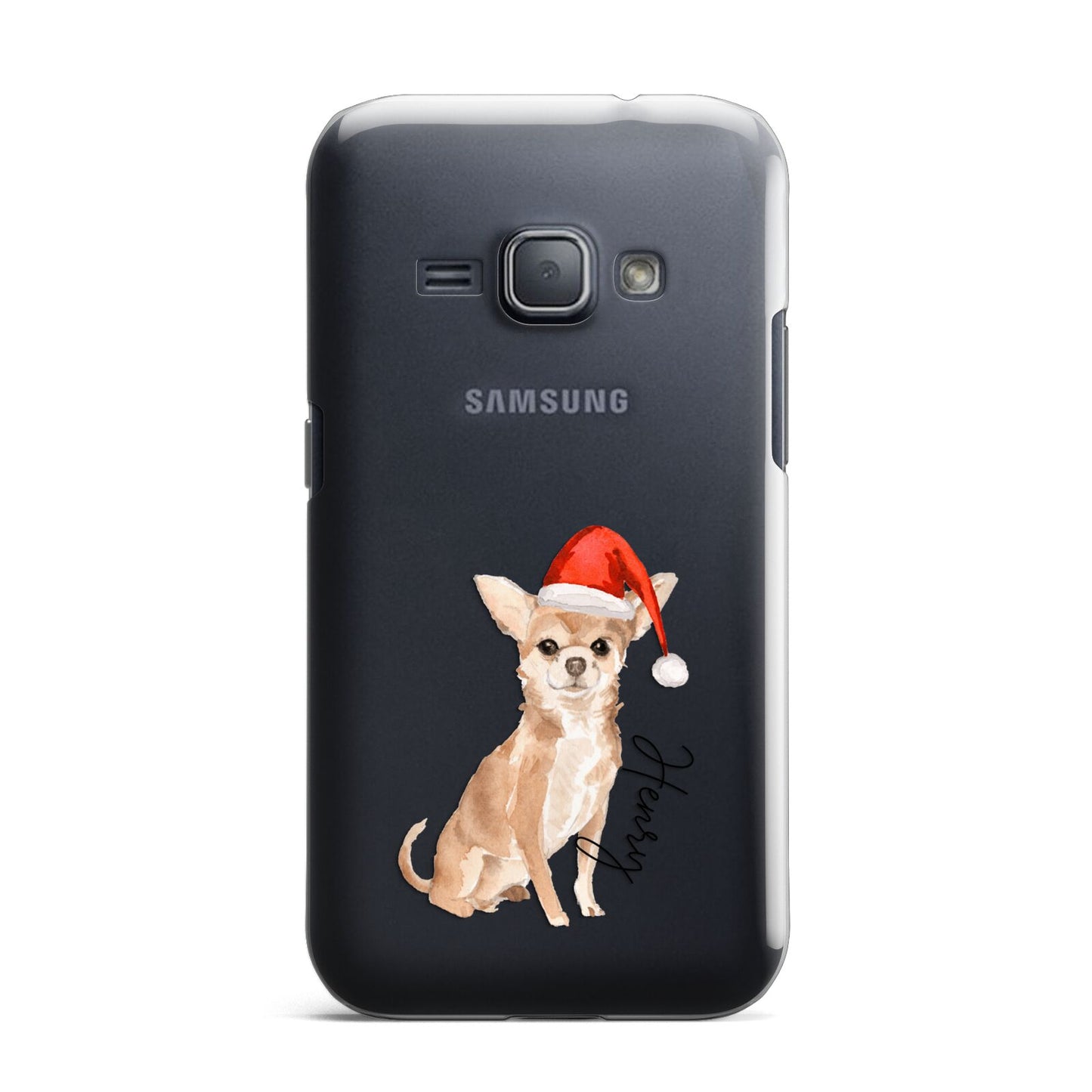 Personalised Christmas Chihuahua Samsung Galaxy J1 2016 Case