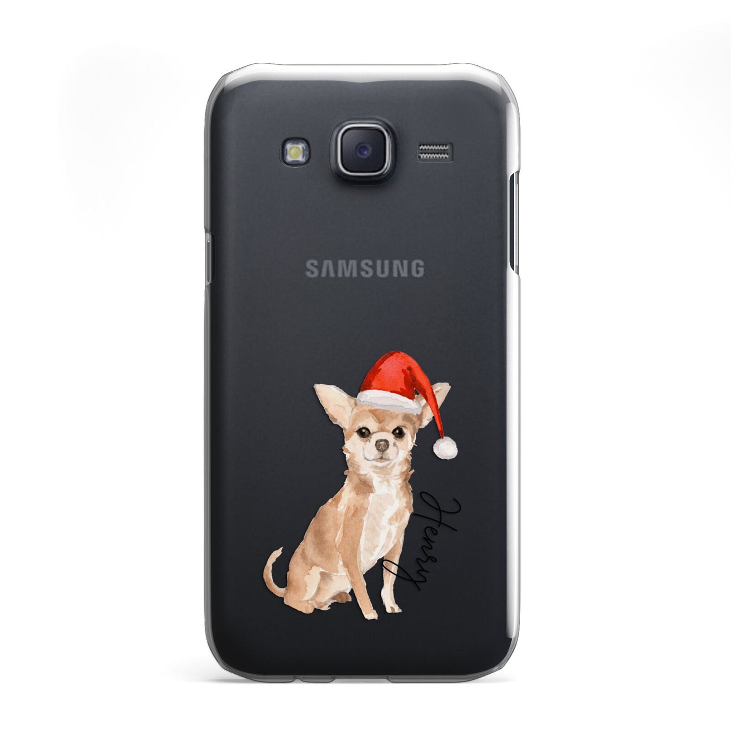 Personalised Christmas Chihuahua Samsung Galaxy J5 Case