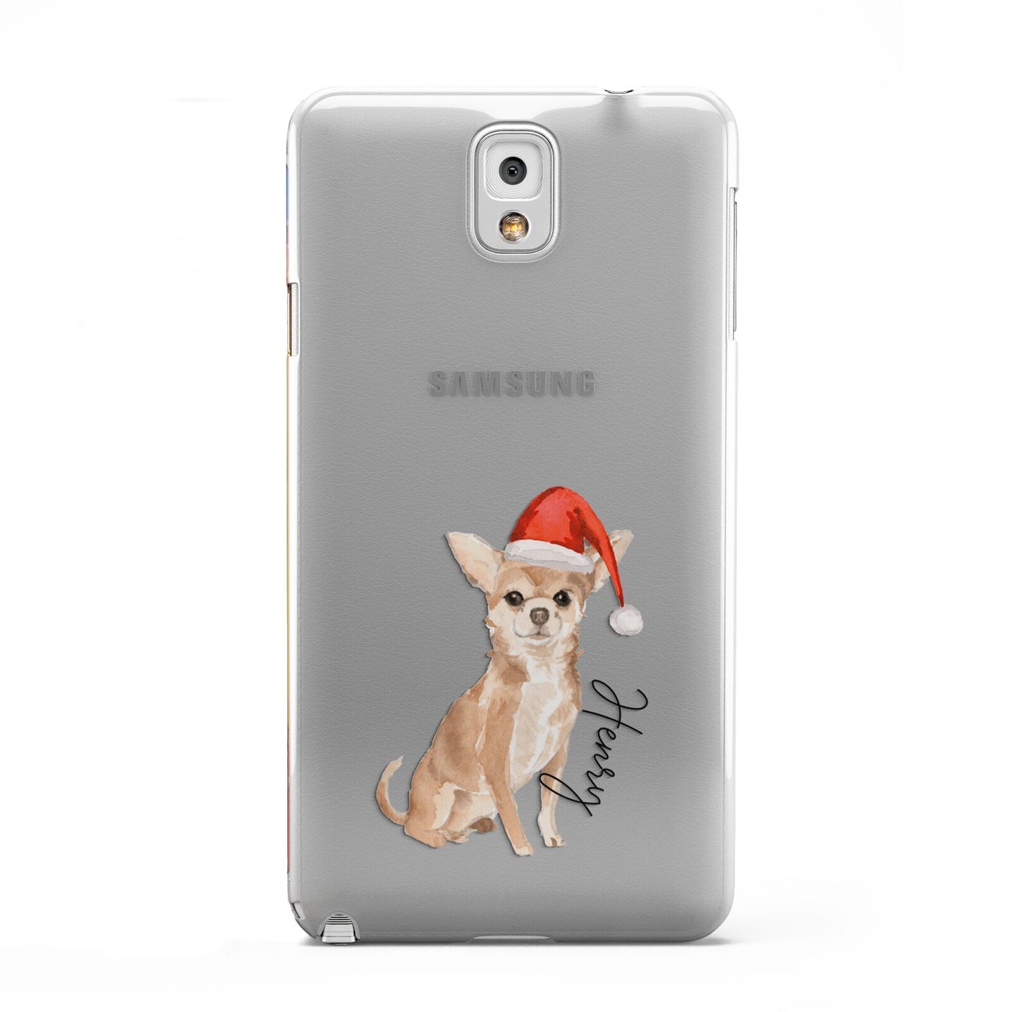 Personalised Christmas Chihuahua Samsung Galaxy Note 3 Case