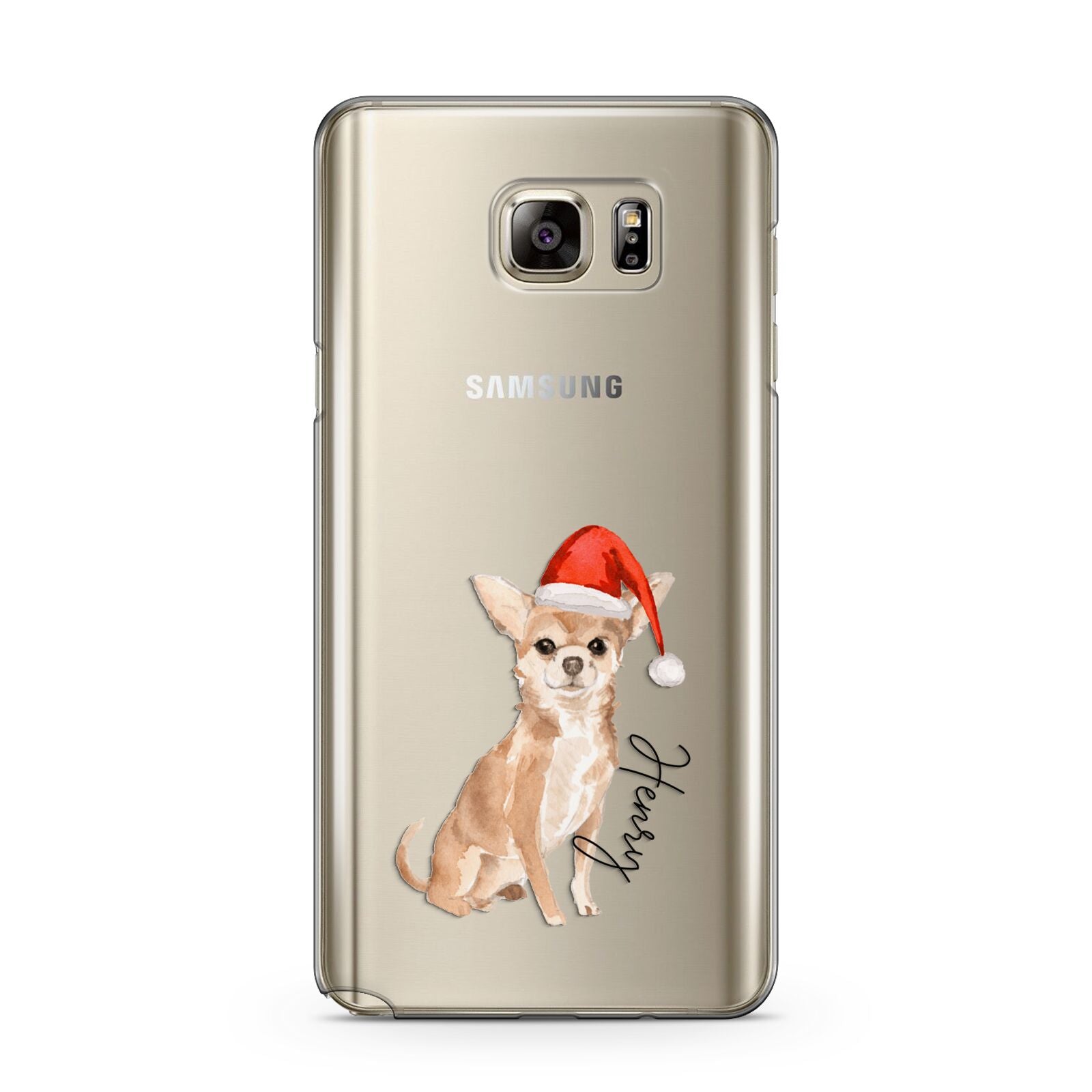 Personalised Christmas Chihuahua Samsung Galaxy Note 5 Case