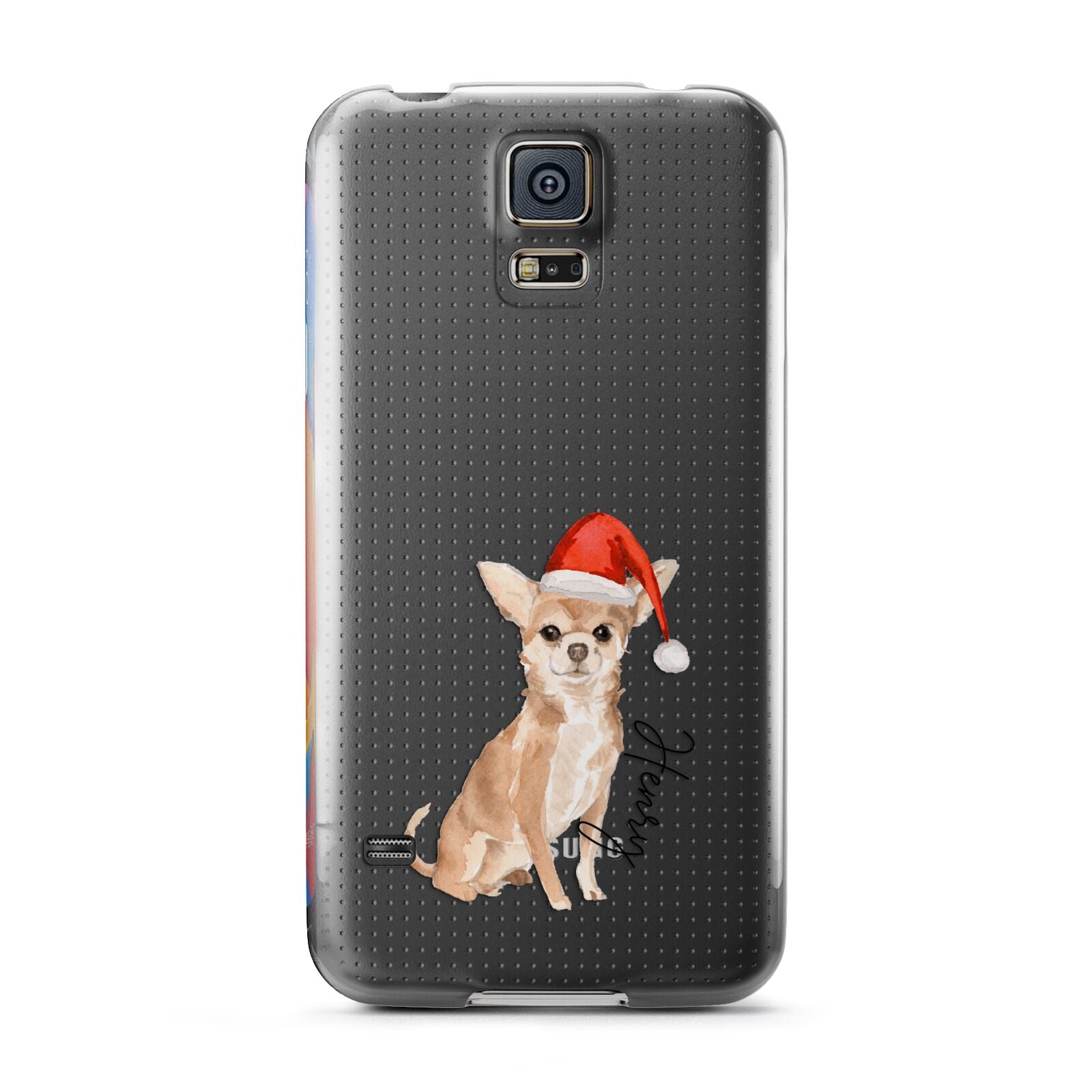 Personalised Christmas Chihuahua Samsung Galaxy S5 Case