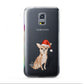 Personalised Christmas Chihuahua Samsung Galaxy S5 Mini Case