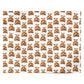 Personalised Christmas Dog Antler Personalised Wrapping Paper Alternative