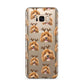 Personalised Christmas Dog Antler Samsung Galaxy S8 Plus Case
