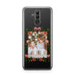 Personalised Christmas Flowers Photo Huawei Mate 20 Lite