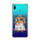 Personalised Christmas Flowers Photo Huawei P Smart 2019 Case