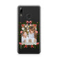 Personalised Christmas Flowers Photo Huawei Y7 2019