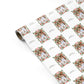 Personalised Christmas Flowers Photo Personalised Gift Wrap
