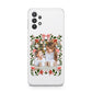 Personalised Christmas Flowers Photo Samsung A32 5G Case