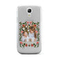 Personalised Christmas Flowers Photo Samsung Galaxy S4 Mini Case