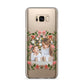 Personalised Christmas Flowers Photo Samsung Galaxy S8 Plus Case