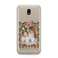 Personalised Christmas Flowers Photo Samsung J5 2017 Case