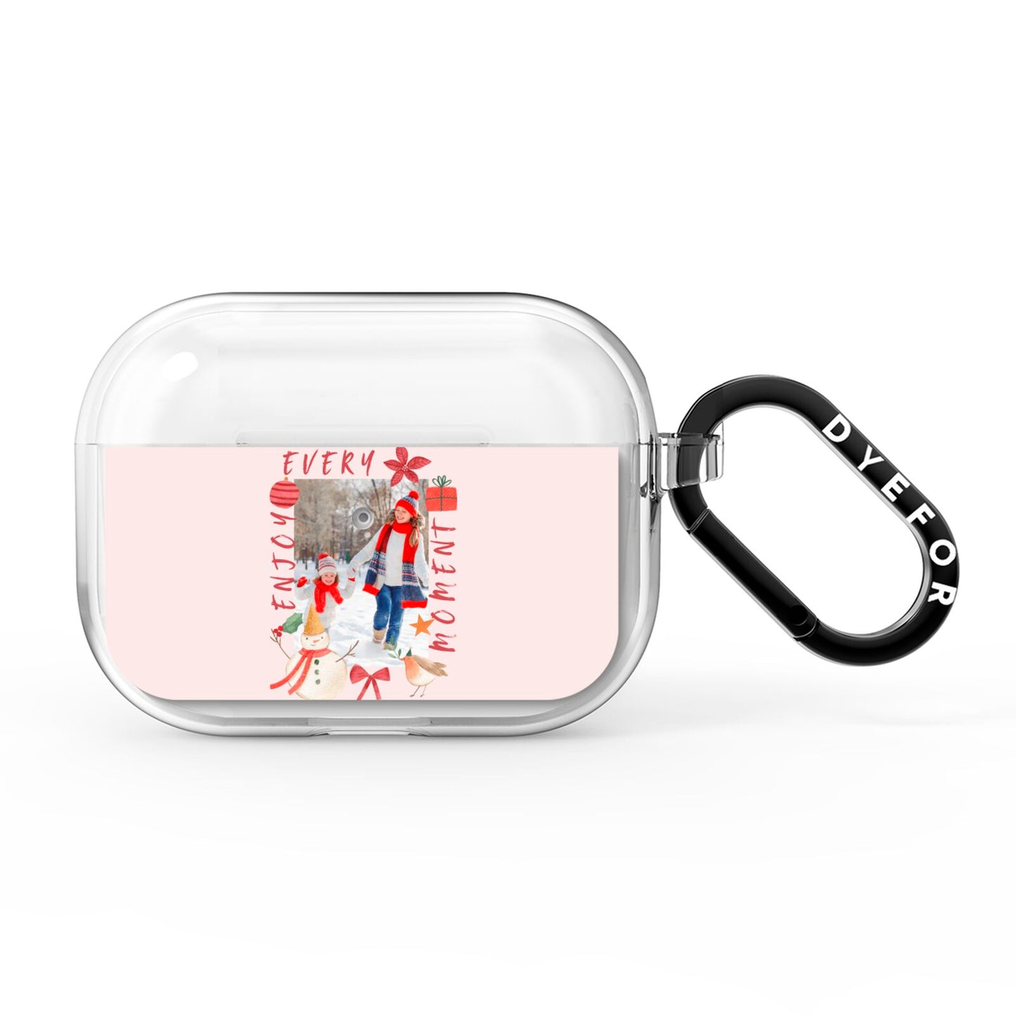 Personalised Christmas Moments AirPods Pro Clear Case