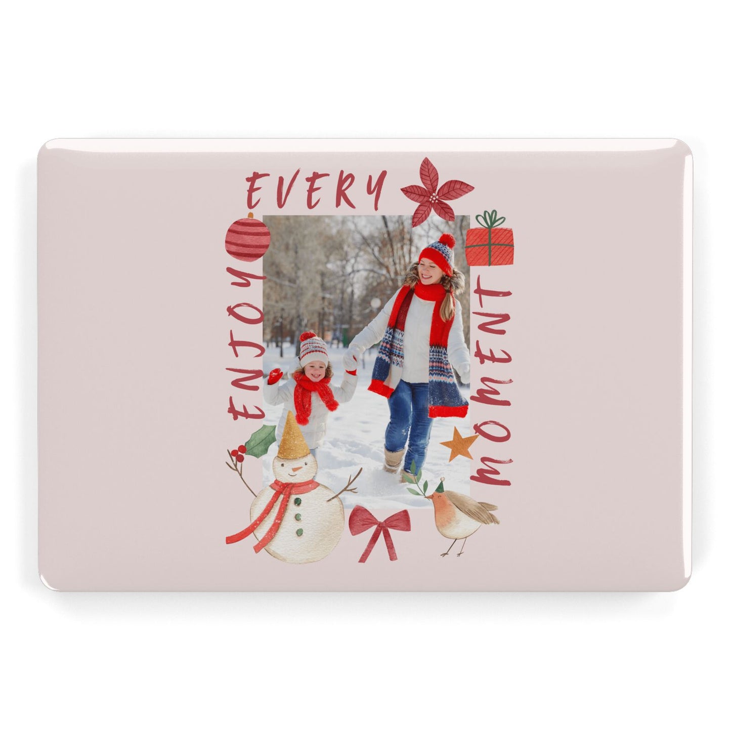 Personalised Christmas Moments Apple MacBook Case