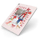 Personalised Christmas Moments Apple iPad Case on Silver iPad Side View