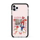 Personalised Christmas Moments Apple iPhone 11 Pro Max in Silver with Black Impact Case