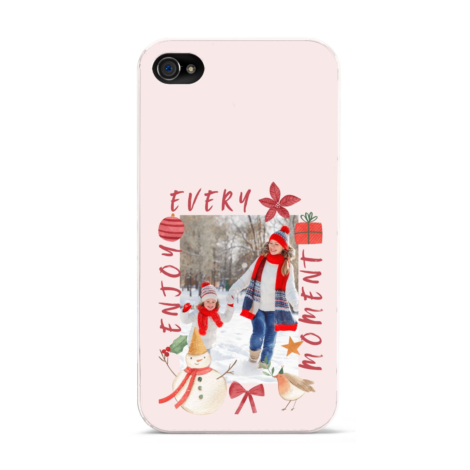 Personalised Christmas Moments Apple iPhone 4s Case