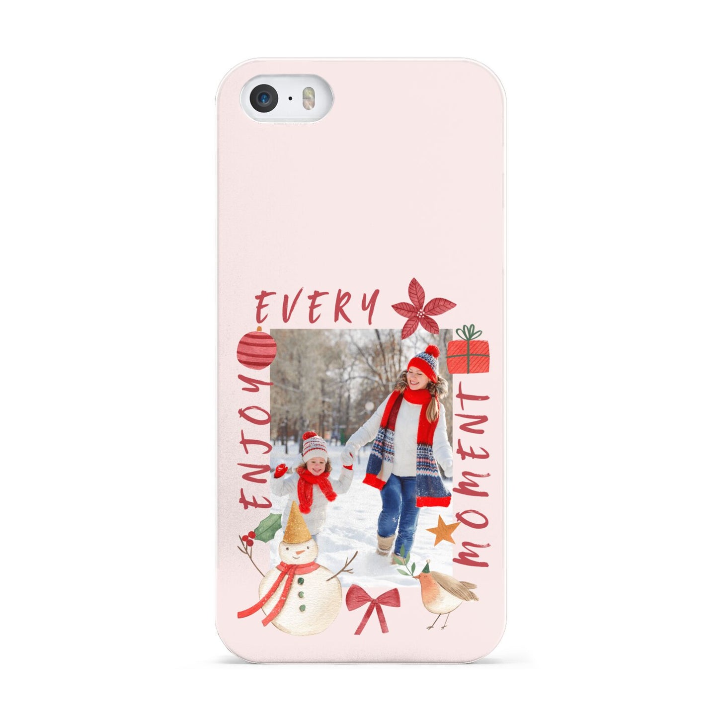 Personalised Christmas Moments Apple iPhone 5 Case