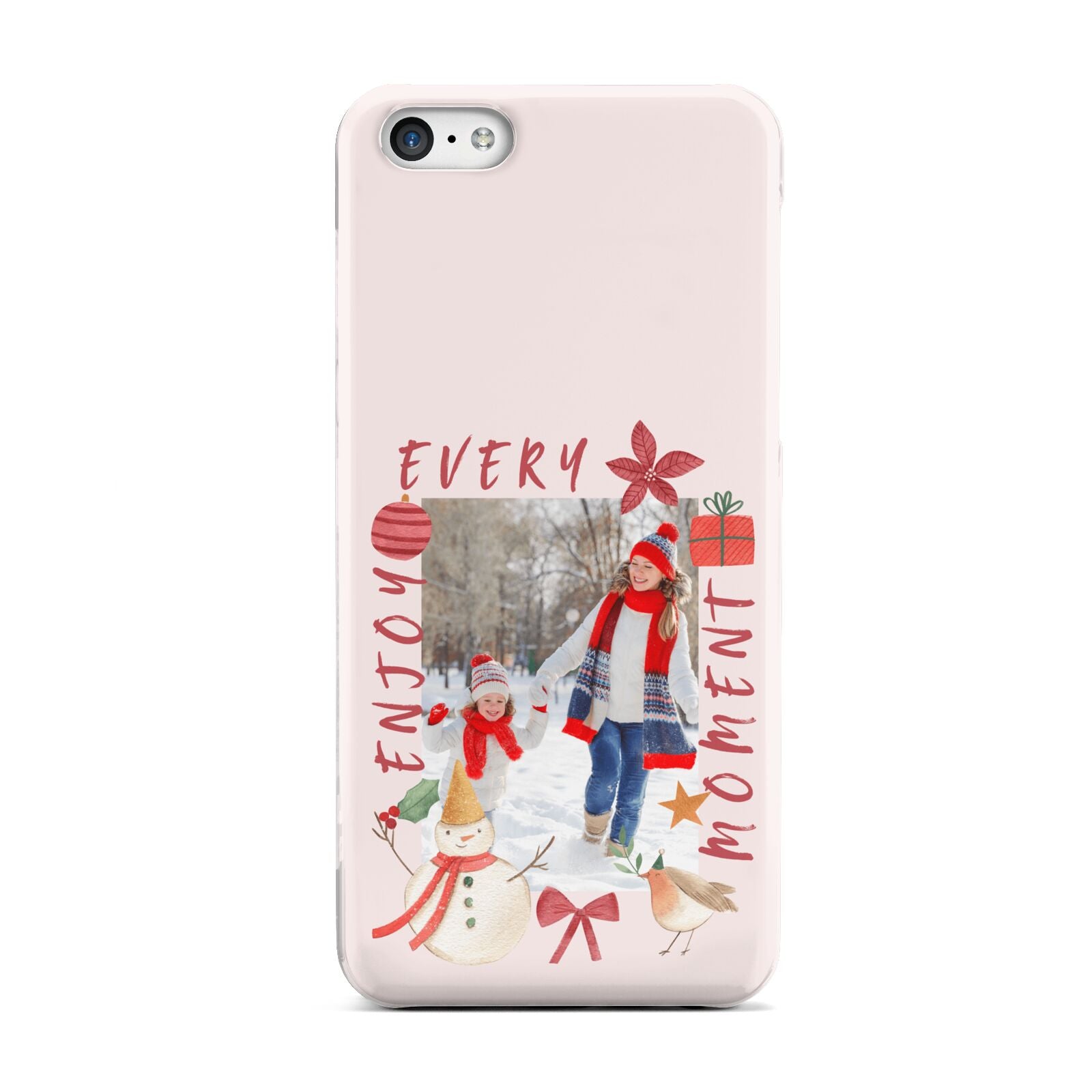 Personalised Christmas Moments Apple iPhone 5c Case