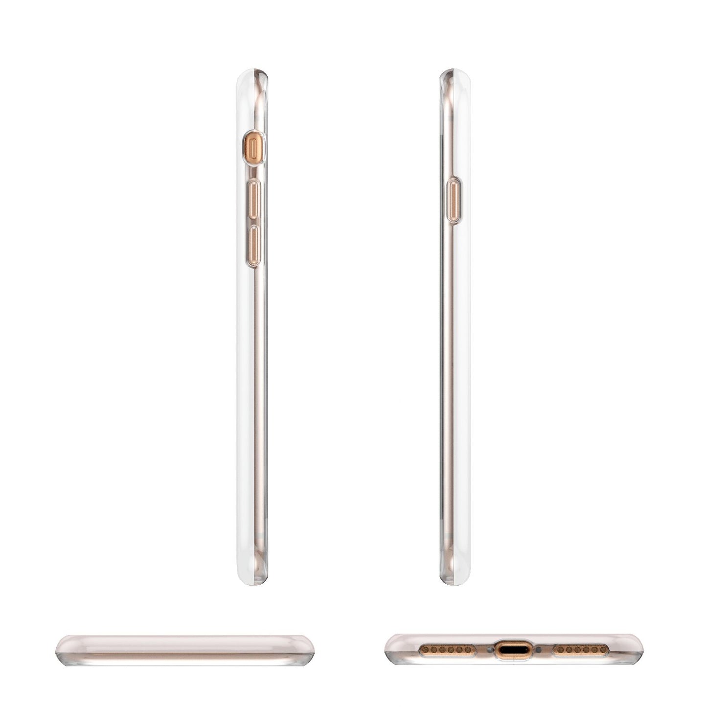 Personalised Christmas Moments Apple iPhone 7 8 3D Wrap Tough Case Alternative Image Angles