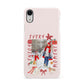 Personalised Christmas Moments Apple iPhone XR White 3D Snap Case