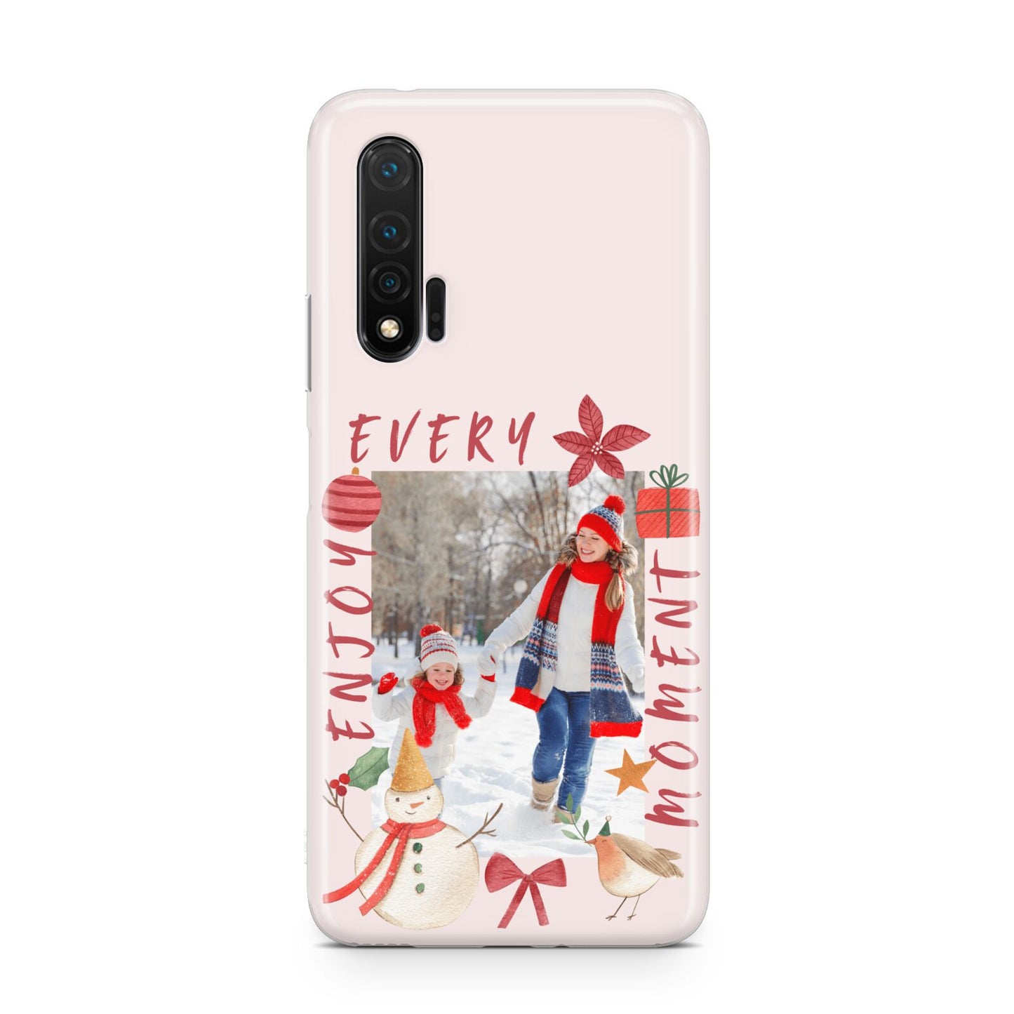 Personalised Christmas Moments Huawei Nova 6 Phone Case