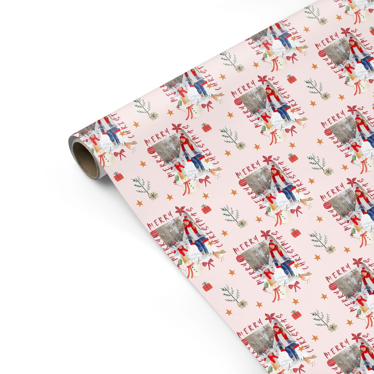 Personalised Christmas Moments Personalised Gift Wrap