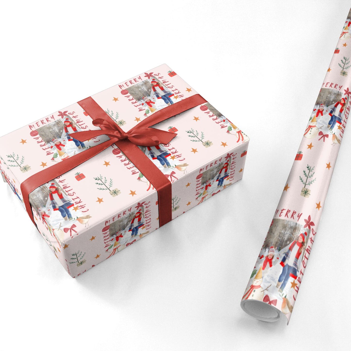 Personalised Christmas Moments Personalised Wrapping Paper