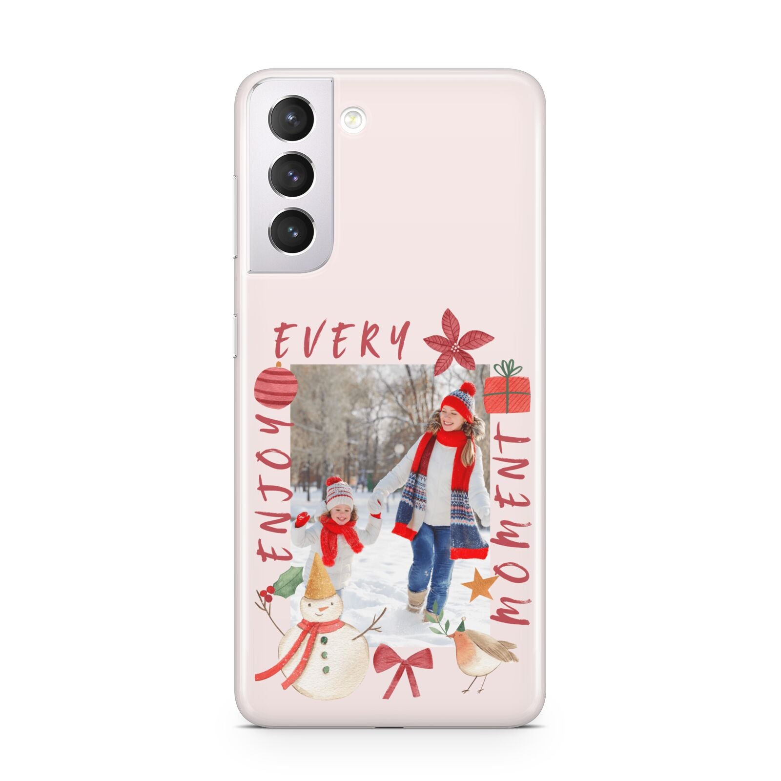 Personalised Christmas Moments Samsung S21 Case