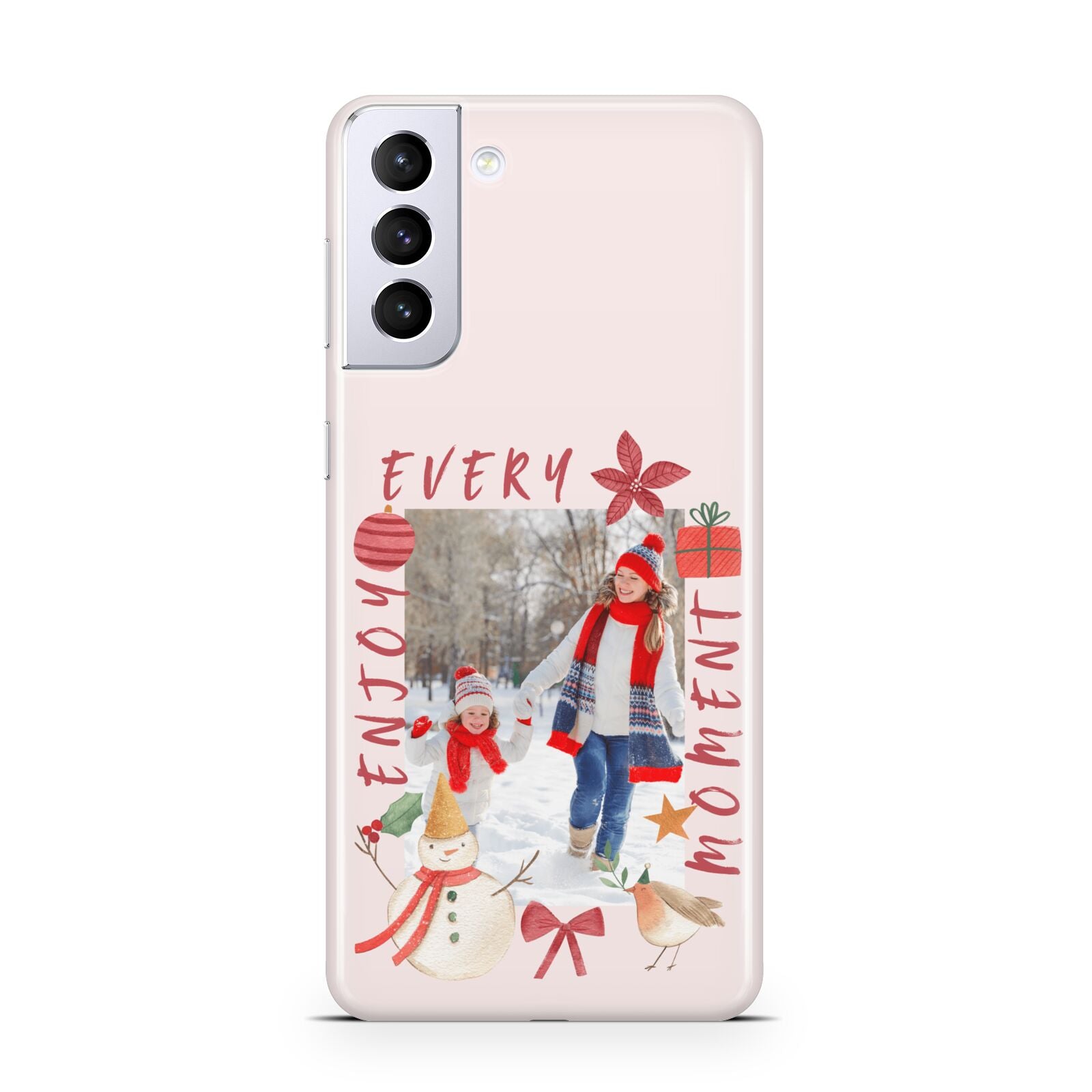 Personalised Christmas Moments Samsung S21 Plus Case