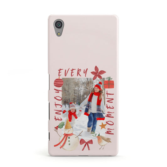 Personalised Christmas Moments Sony Xperia Case