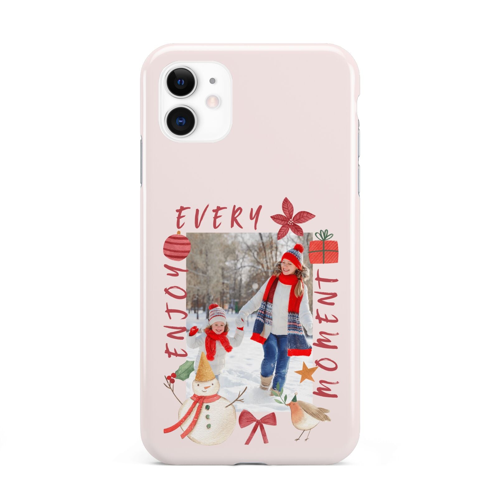 Personalised Christmas Moments iPhone 11 3D Tough Case