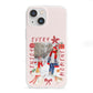 Personalised Christmas Moments iPhone 13 Mini Clear Bumper Case