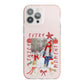 Personalised Christmas Moments iPhone 13 Pro Max TPU Impact Case with Pink Edges