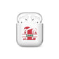 Personalised Christmas Monogram AirPods Case