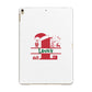 Personalised Christmas Monogram Apple iPad Gold Case