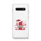 Personalised Christmas Monogram Protective Samsung Galaxy Case