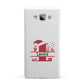 Personalised Christmas Monogram Samsung Galaxy A7 2015 Case