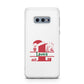 Personalised Christmas Monogram Samsung Galaxy S10E Case