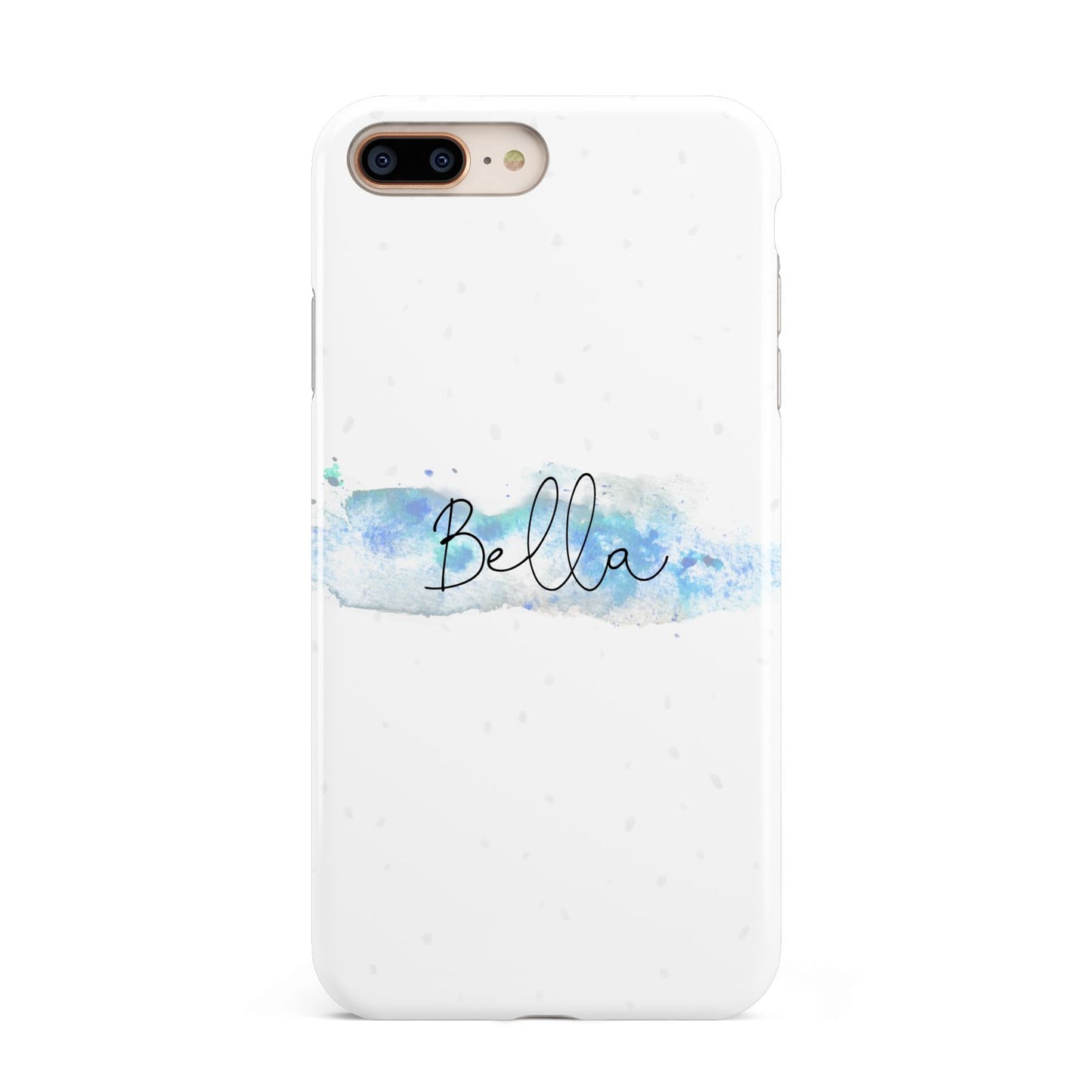 Personalised Christmas Snow fall Apple iPhone 7 8 Plus 3D Tough Case