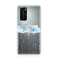 Personalised Christmas Snow fall Huawei P40 Phone Case