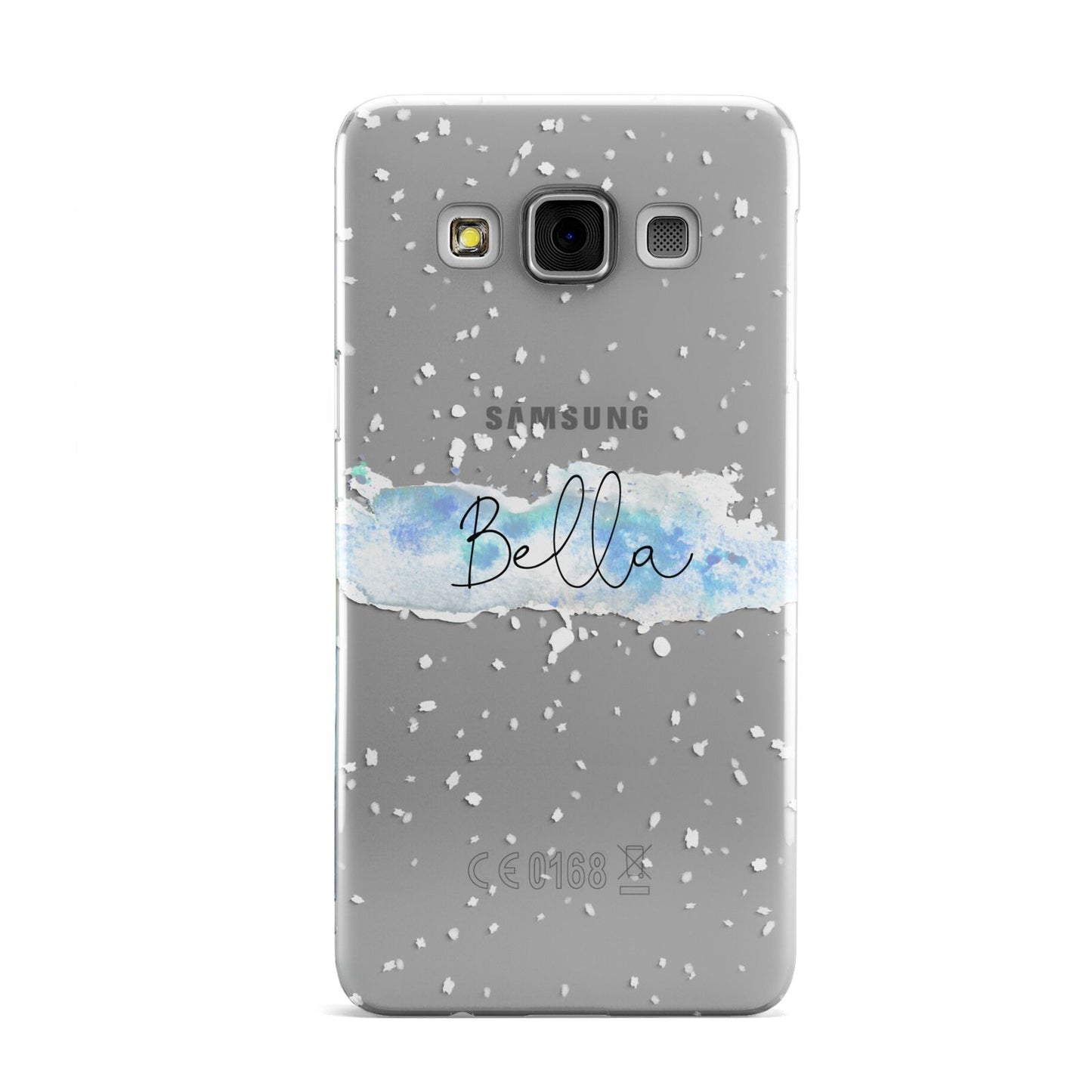 Personalised Christmas Snow fall Samsung Galaxy A3 Case