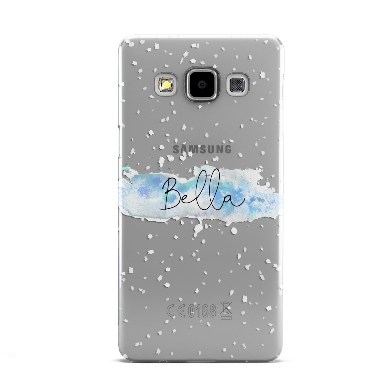 Personalised Christmas Snow fall Samsung Galaxy A5 Case