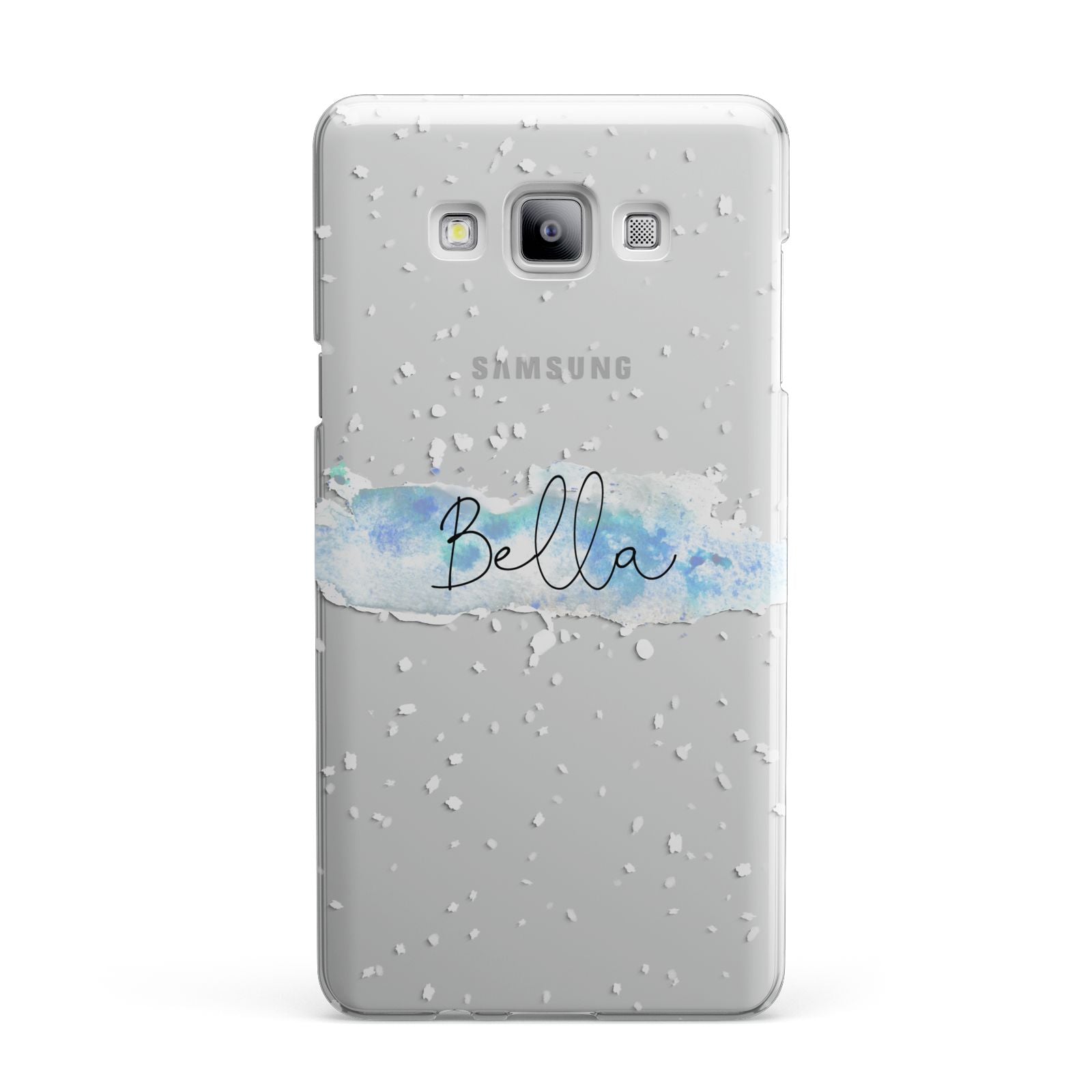 Personalised Christmas Snow fall Samsung Galaxy A7 2015 Case