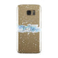 Personalised Christmas Snow fall Samsung Galaxy Case