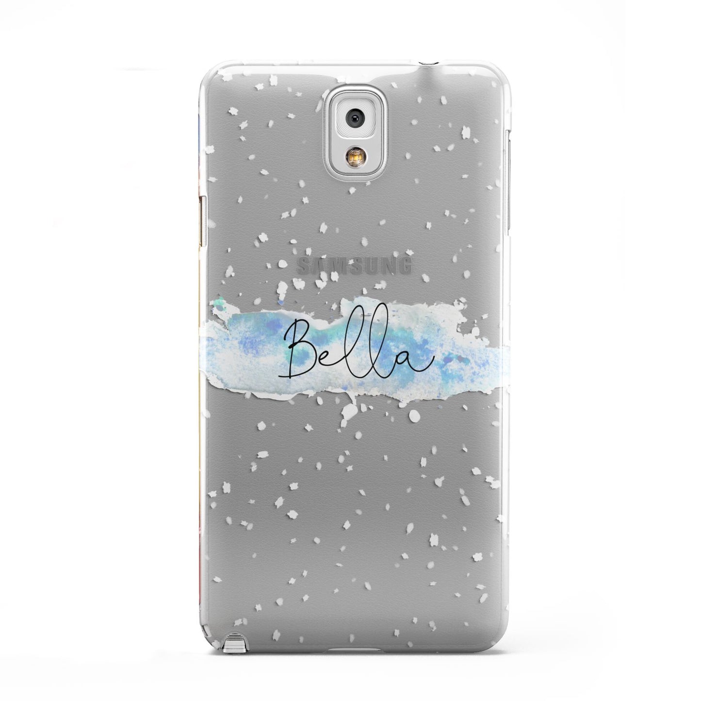 Personalised Christmas Snow fall Samsung Galaxy Note 3 Case