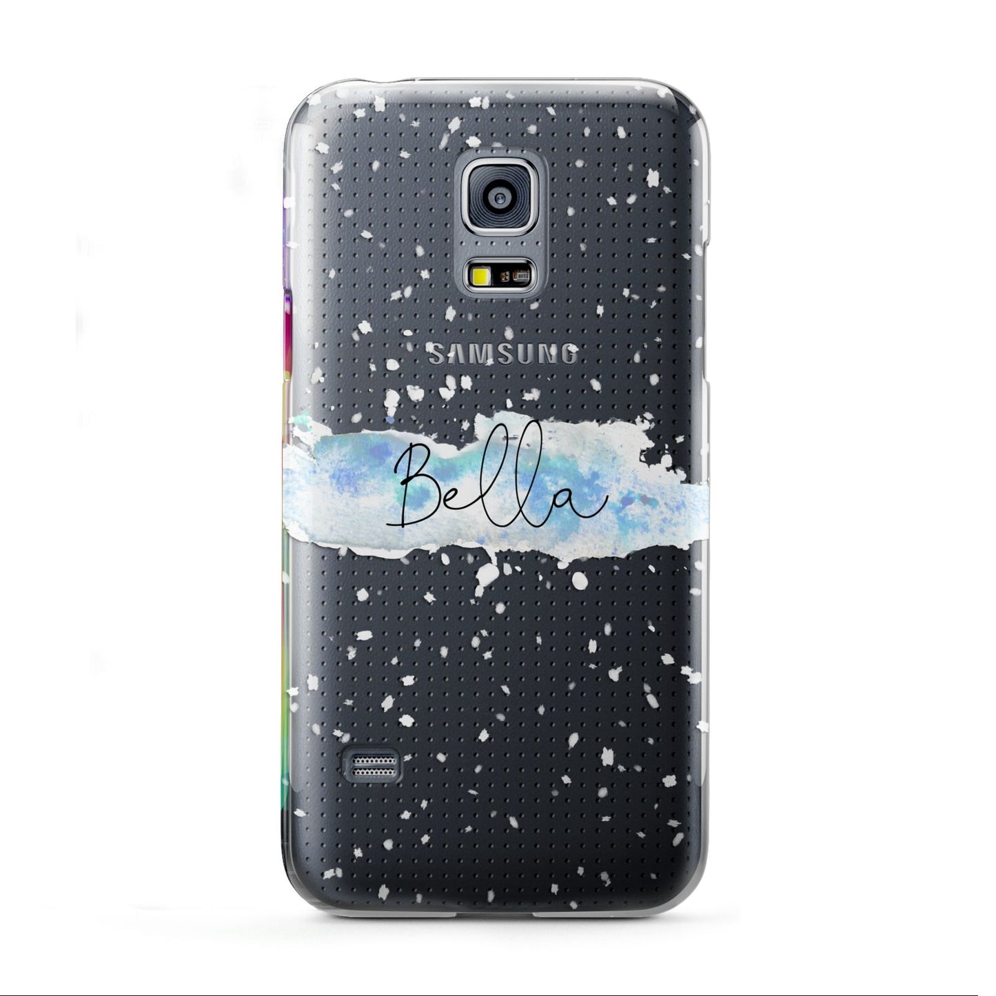 Personalised Christmas Snow fall Samsung Galaxy S5 Mini Case