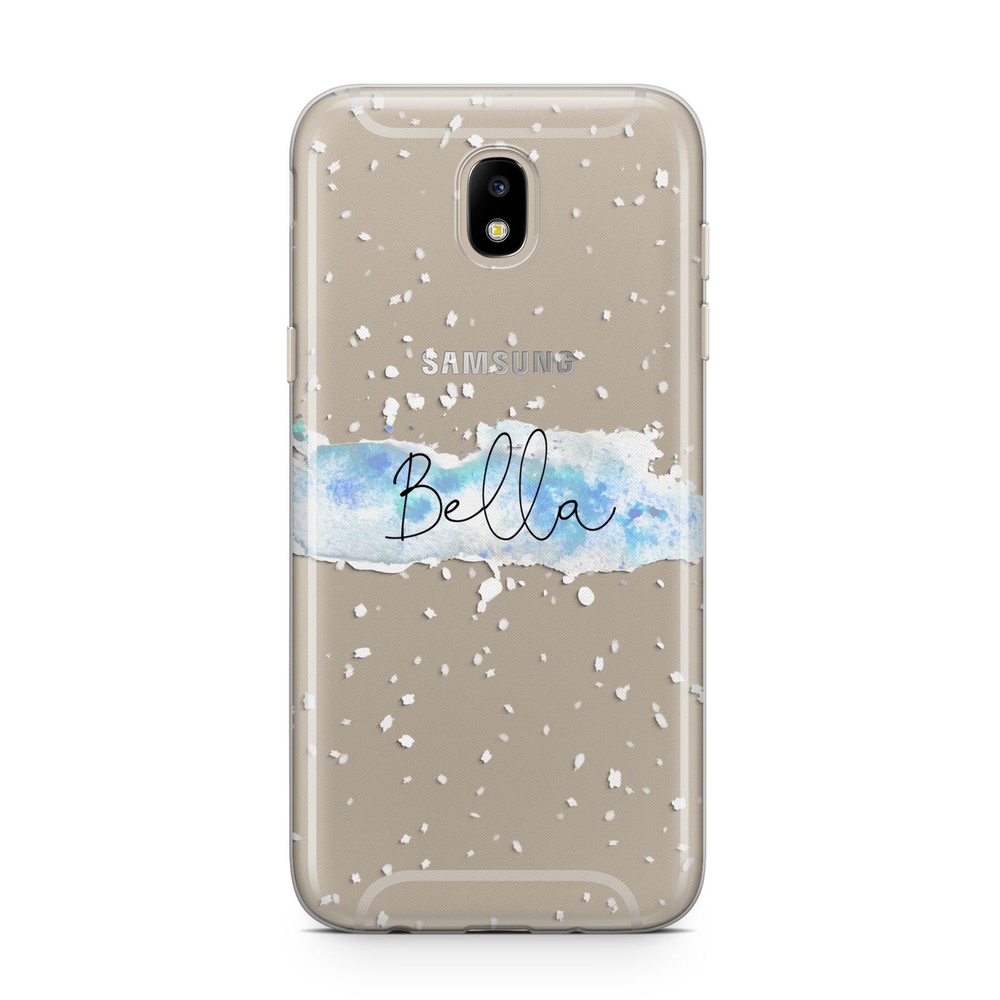 Personalised Christmas Snow fall Samsung J5 2017 Case