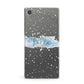 Personalised Christmas Snow fall Sony Xperia Case