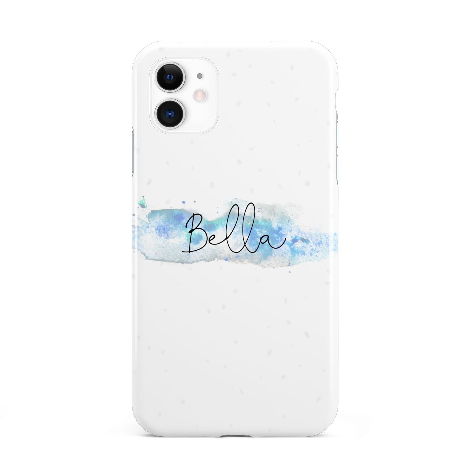 Personalised Christmas Snow fall iPhone 11 3D Tough Case